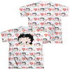 Betty Boop - Symbol Sub (Front - Back Print) Youth Short Sleeve 100% Poly