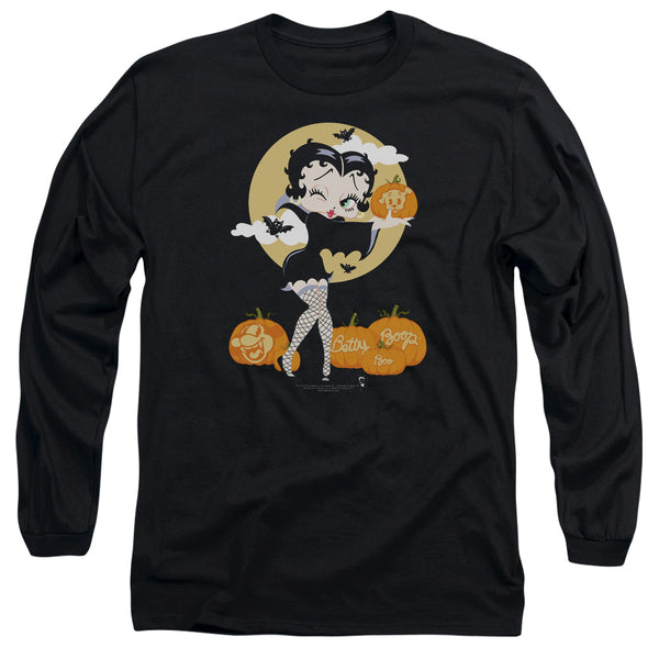 Betty Boop - Vamp Pumkins Adult Long Sleeve