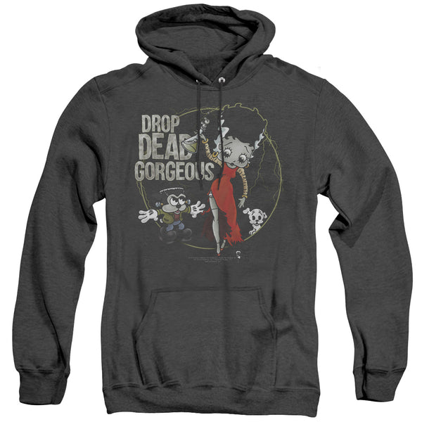 Betty Boop - Drop Dead Gorgeous Adult Heather Hoodie