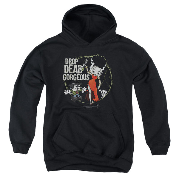 Betty Boop - Drop Dead Gorgeous Youth Hooded Sweatshirt