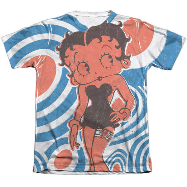 Betty Boop - Mod Rings Adult Regular Fit Short Sleeve 65 - 35 Poly - Cotton