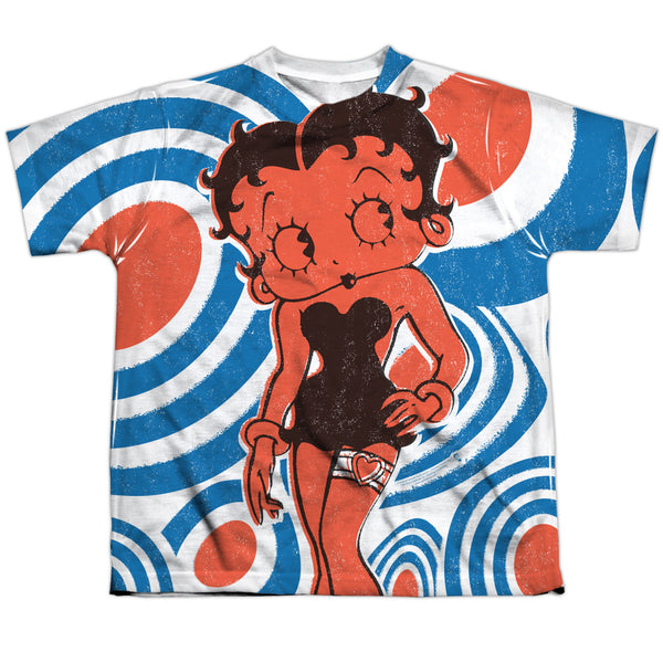 Betty Boop - Mod Rings Youth Short Sleeve 100% Poly