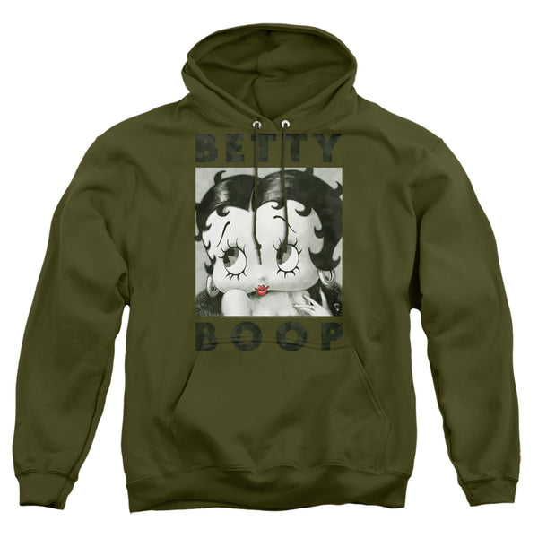 Betty Boop - Camo Glamour Adult Pullover Hoodie