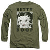 Betty Boop - Camo Glamour Adult Long Sleeve