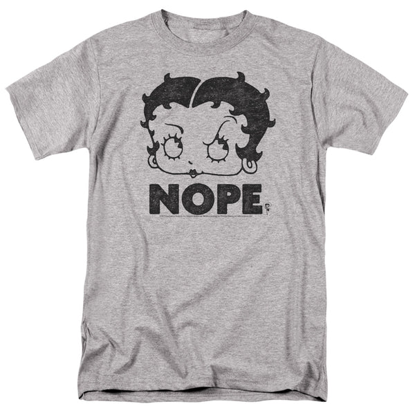 Betty Boop - Boop Nope Adult Regular Fit Short Sleeve