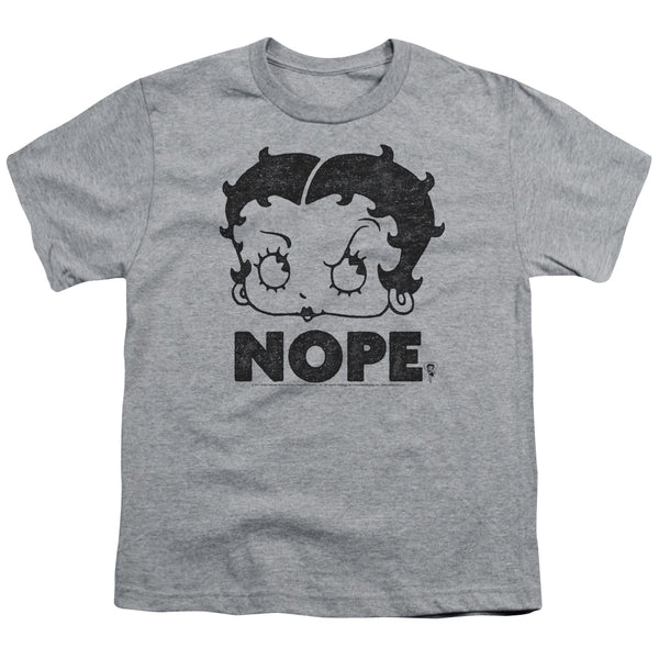 Betty Boop - Boop Nope Youth Short Sleeve