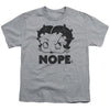Betty Boop - Boop Nope Youth Short Sleeve