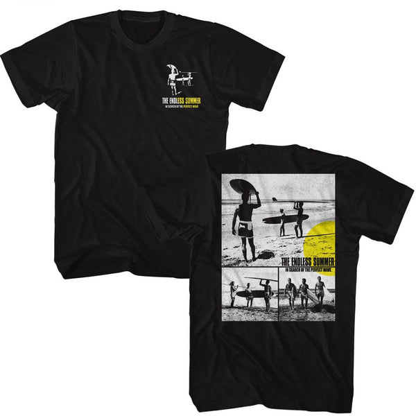 Surfer Boy Photos - 2-Sided - Bruce Brown Films T-Shirt