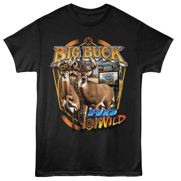 Wild With Deer - Big Buck Hunter T-Shirt