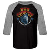 Wolf Head 74- 3/4 Sleeve Raglan