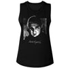 Bela Lugosi Bw Photo And Signature-Ladies Muscle Tank