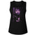 Bela Lugosi Intense Face-Ladies Muscle Tank