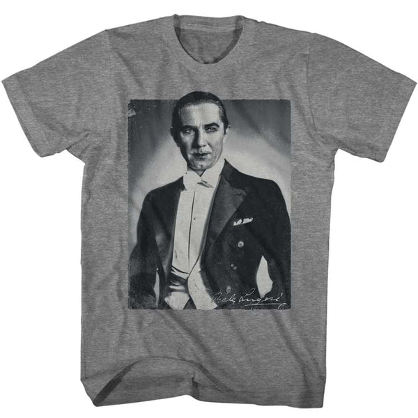 Bela Lugosi Bw Portrait- S/S Tshirt