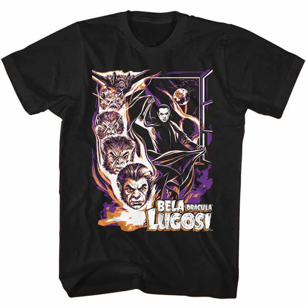 Bela Lugosi Bat Transformation- S/S Tshirt