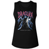 Bela Lugosi Lightning-Ladies Muscle Tank