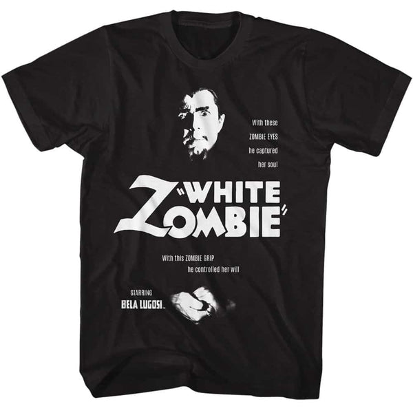 Bela Lugosi W Zombie 1C- S/S Tshirt