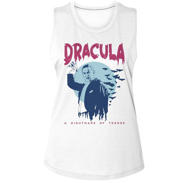 Bela Lugosi Nightmare Of Terror-Ladies Muscle Tank