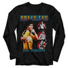 Bruce Lee Comic Cover Style- L/S Tshirt
