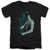 Bruce Lee - Feel Adult Slim Fit V Neck Cotton