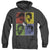 Bruce Lee - Enter Color Block Adult Heather Hoodie