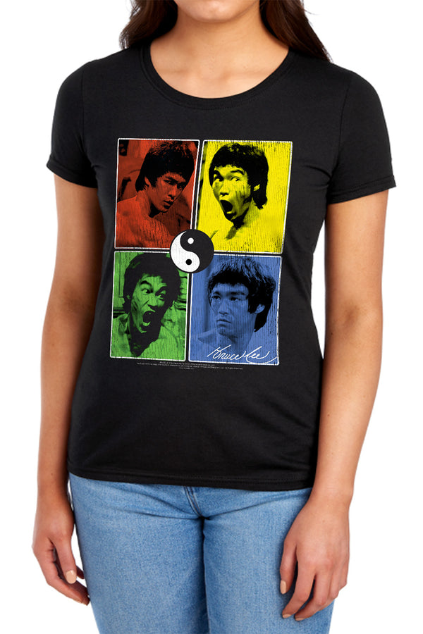 Bruce Lee - Enter Color Block Women's Short Sleeve