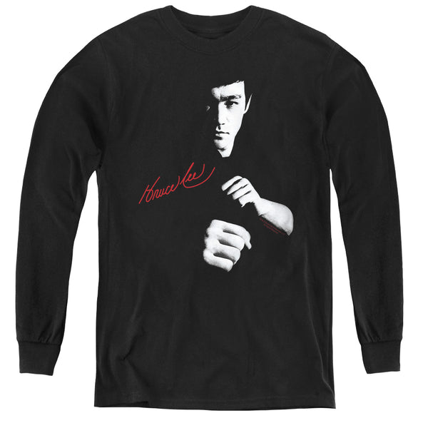 Bruce Lee - The Dragon Awaits L - S Youth