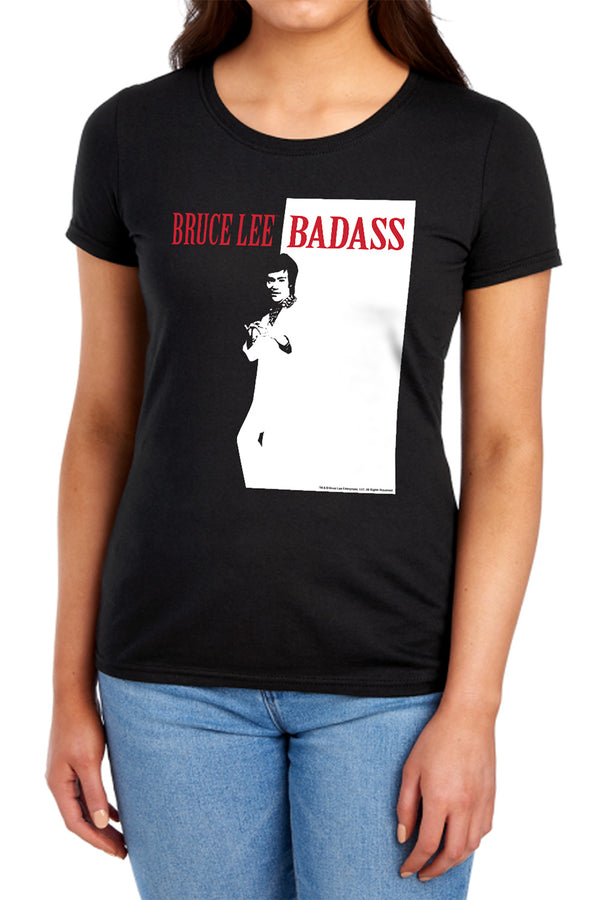 Bruce Lee - Badass Women's Short Sleeve
