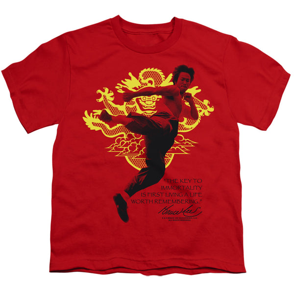 Bruce Lee - Immortal Dragon Youth Short Sleeve