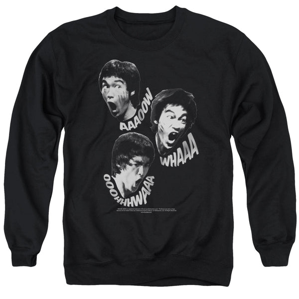 Bruce Lee - Sounds Of The Dragon Adult Crewneck Sweatshirt