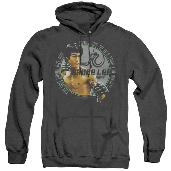 Bruce Lee - Expectations Adult Heather Hoodie