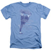 Bruce Lee - 10,000 Kicks Adult Regular Fit Heather Short Sleeve