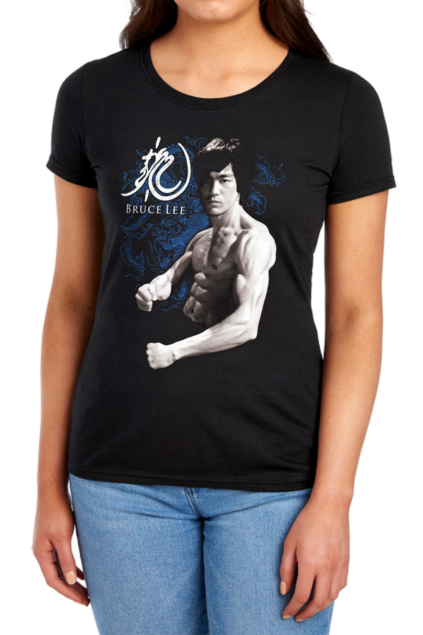Bruce Lee - Dragon Stance Women's Short Sleeve