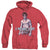 Bruce Lee - Lee Works Out Adult Heather Hoodie