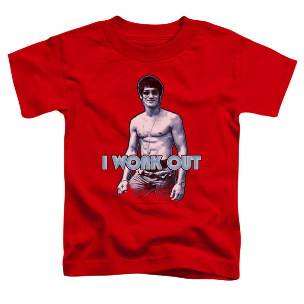 Bruce Lee - Lee Works Out Toddler Short Sleeve