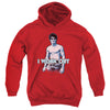 Bruce Lee - Lee Works Out Youth Hooded Sweatshirt