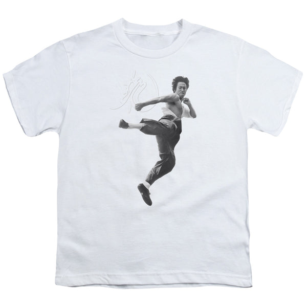 Bruce Lee - Flying Kick Youth Short Sleeve