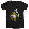 Bruce Lee - Suit Of Death Adult Slim Fit V Neck Cotton