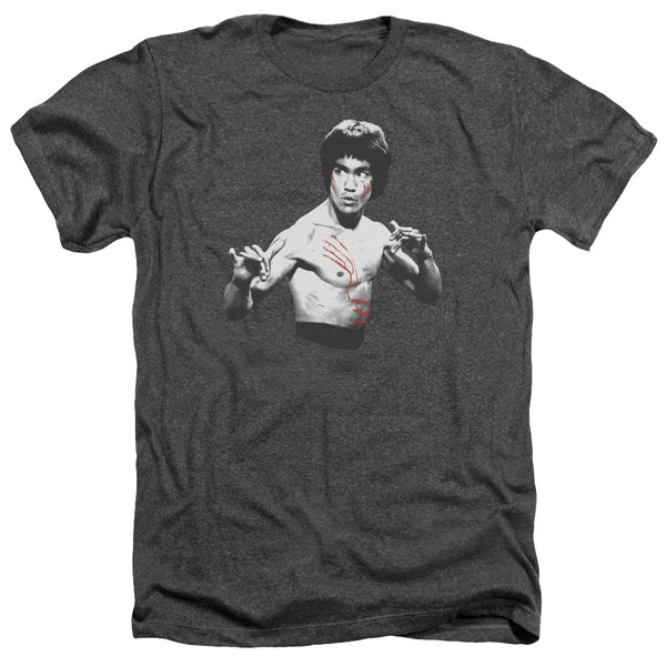 Bruce Lee - Final Confrontation Adult Regular Fit Heather Short Sleeve