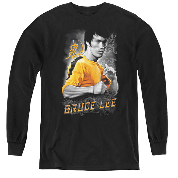 Bruce Lee - Yellow Dragon L - S Youth