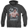 Bruce Lee - Inner Fury Adult Heather Hoodie