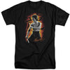 Bruce Lee - Dragon Fire Adult Tall Fit Short Sleeve