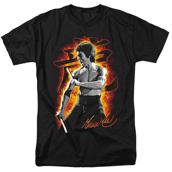 Bruce Lee - Dragon Fire Adult Regular Fit Short Sleeve