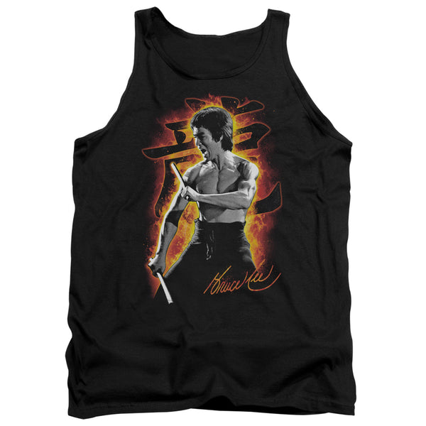 Bruce Lee - Dragon Fire Adult Tank Top