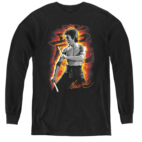 Bruce Lee - Dragon Fire L - S Youth