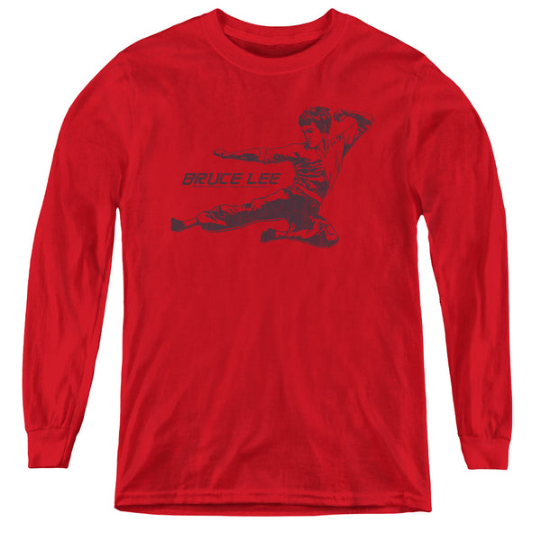 Bruce Lee - Line Kick L - S Youth
