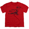 Bruce Lee - Line Kick Youth Short Sleeve