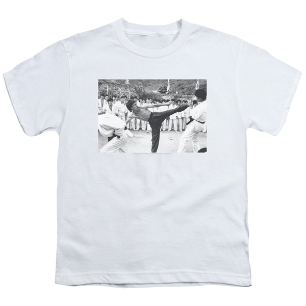 Bruce Lee - Kick To The Head Youth Short Sleeve