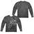 Bruce Lee - Dragon Print L - S Adult Poly Crew
