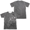 Bruce Lee - Dragon Print Adult Regular Fit Short Sleeve 65 - 35 Poly - Cotton