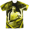 Bruce Lee - Stripes Adult Regular Fit Short Sleeve 100% Poly